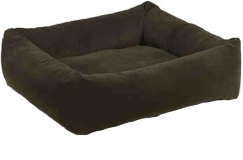 Bowsers Espresso Microvelvet Dutchie Dog Bed