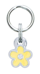Rockin' Doggie Yellow Flower Mini Charm