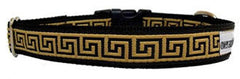 Owen & Olivia Greek Key Dog Collar