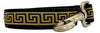 Owen & Olivia Greek Key Dog Collar