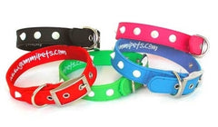 GummiPets Glow In The Dark Rubber Spike Dog Collars