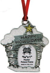 Rockin' Doggie Dog House Christmas Ornament