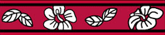 Red Dingo Red Hibiscus Bucklebone Dog Collar