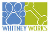 Whitney Works Distressed Leash Hook - Cutout Paw Print