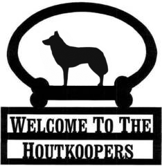 Sweeney Ridge Husky Custom Welcome Sign