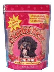 Charlee Bear Turkey Liver & Cranberry Dog Treats (12 Pack)