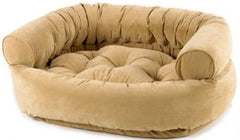 Bowsers Sesame Microvelvet Double Donut Dog Bed