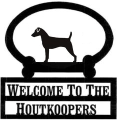 Sweeney Ridge Jack Russell Custom Welcome Sign