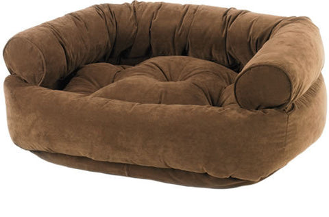 Bowsers Java Microvelvet Double Donut Dog Bed