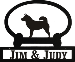 Sweeney Ridge Alaskan Malamute Custom Message Sign