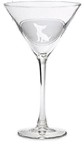 Whitney Works Dog Breed Icon Martini Set
