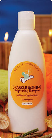 Happy Tails Sparkle & Shine Conditioning Dog Shampoo with Yogurt & Honey