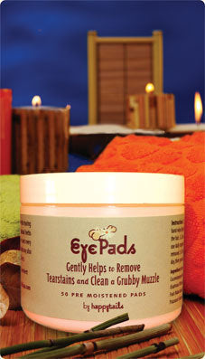 Happy Tails EyePads Herbal Dog Tearstain Remover