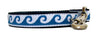 Owen & Olivia Mediterranean Wave Dog Collar