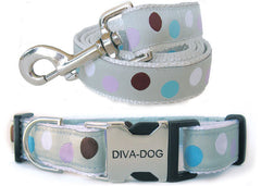 Diva Dog Metro Dots Dog Collar
