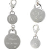 mhound Sterling Silver Classic Circle Dog ID Tag