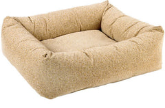 Bowsers Mosaic Sand Microvelvet Dutchie Dog Bed