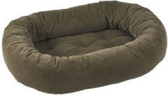 Bowsers Mushroom Sueded Microvelvet Donut Dog Bed
