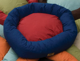West Paw Navy/Brick Bumper Bed