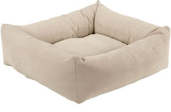 Bowsers Oyster Microvelvet Dutchie Dog Bed