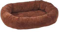 Bowsers Paisley Chili Pepper Microvelvet Donut Dog Bed