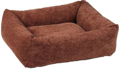 Bowsers Paisley Chili Pepper Microvelvet Dutchie Dog Bed