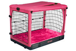 Pet Gear Pink Other Door Steel Dog Crate