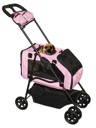 Pet Gear Pink Travel System Car Seat Stroller Combo
