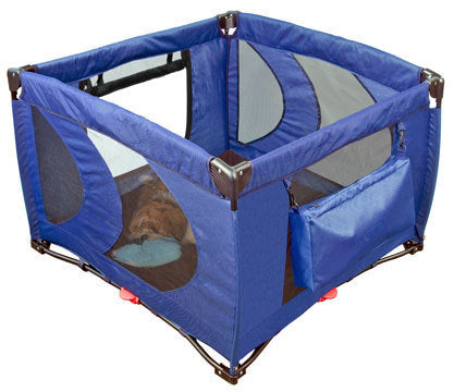 Pet Gear Cobalt Blue Large Home N' Go Soft Dog Pen