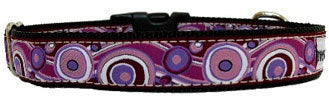Owen & Olivia Plum, Pink & Burgundy Dog Collar