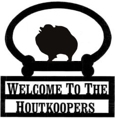 Sweeney Ridge Pomeranian Custom Welcome Sign