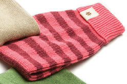 West Paw Princess Stripe Reknitz Dog Sweater