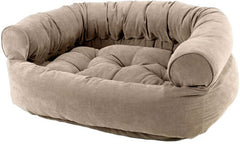 Bowsers Putty Microvelvet Double Donut Dog Bed