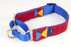 A Tail We Could Wag Foolish Fish Martingale Dog Collar