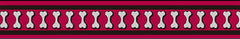 Red Dingo Reflective Bones Red Dog Collar