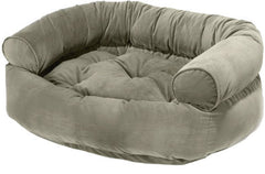 Bowsers Sage Microvelvet Double Donut Dog Bed