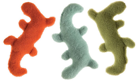 West Paw Eco-Friendly Plush Salamander Dog Toys (3 Pack)