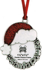 Rockin' Doggie Santa Paws Christmas Ornament