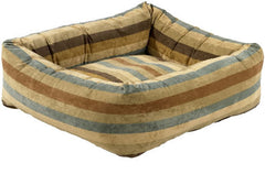Bowsers Sierra Stripe Microvelvet Dutchie Dog Bed
