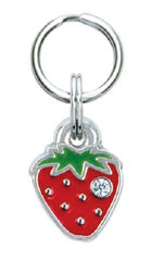 Rockin' Doggie Strawberry Mini Charm