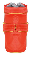 Zoomies Orange & Yellow Urban Raincoat for Dogs