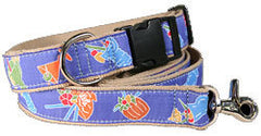 Belted Cow Tiki Legend Dog Collar