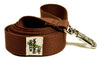 Wagging Green Tree Bark Dog Collar