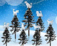 Dog Breed Christmas Tree Toppers