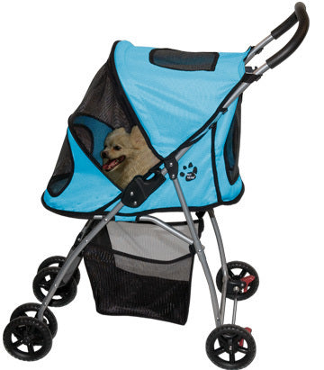 Pet Gear Ultra Light Ice Blue Dog Stroller