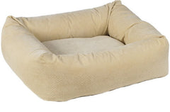 Bowsers Vanilla Treats Microvelvet Dutchie Dog Bed