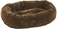 Bowsers Walnut Microvelvet Donut Dog Bed