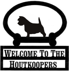 Sweeney Ridge Westie Custom Welcome Sign