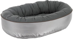 Bowsers Whistler Grey Eco-Friendly Orbit Donut Dog Bed