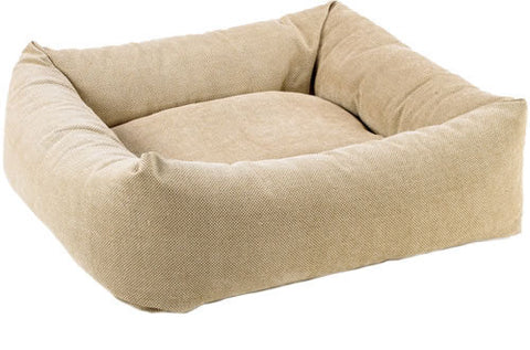 Bowsers White Russian Microvelvet Dutchie Dog Bed